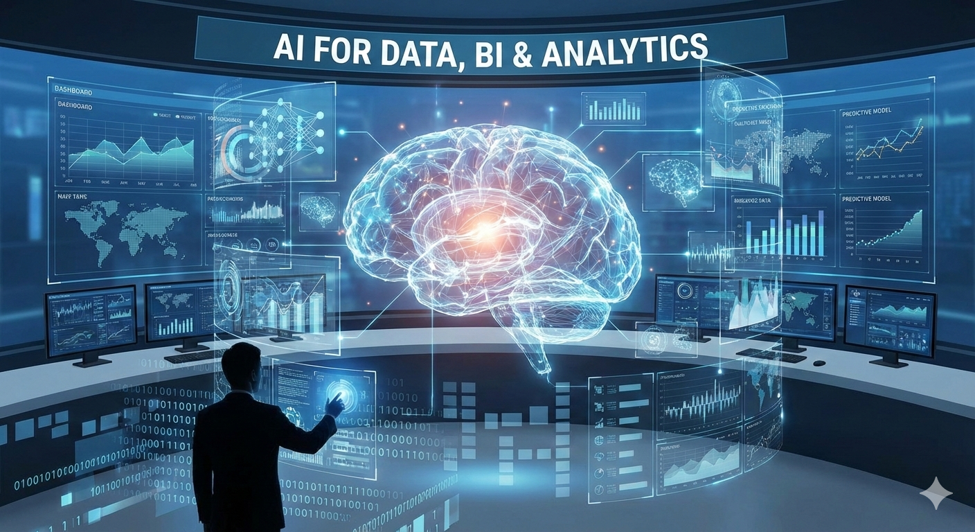 AI for Data, BI and Analytics